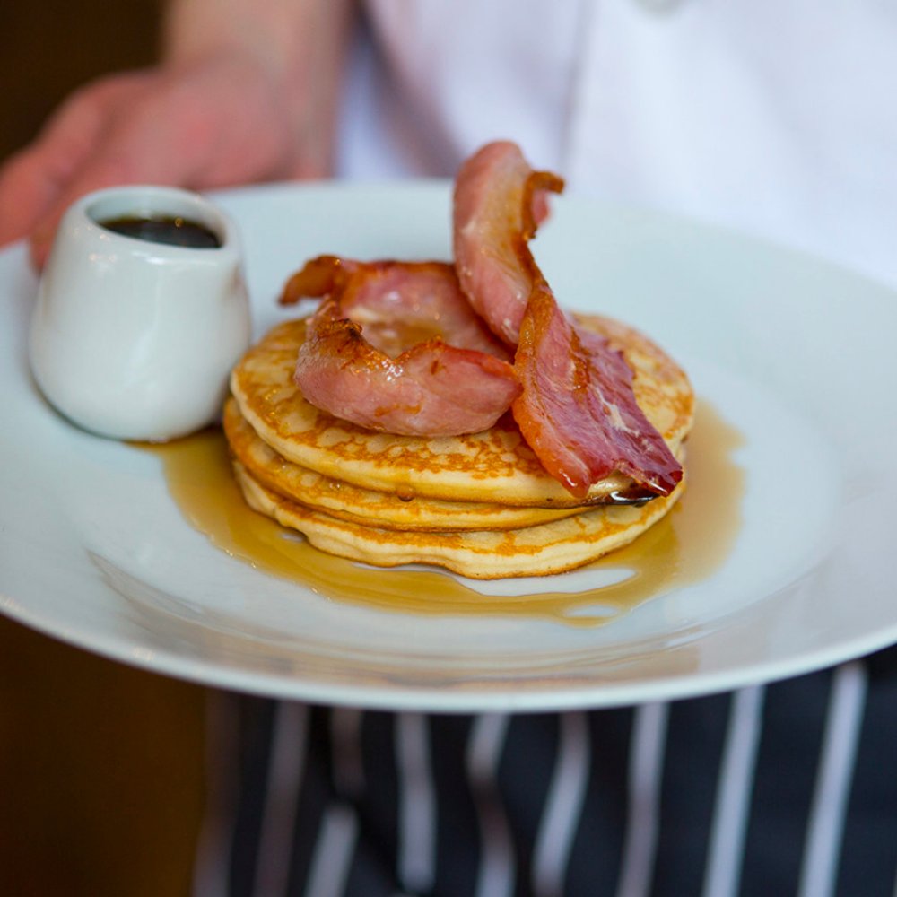 Pinch, Pancake.... first day of the month ;)

Whats ya go-to Hide pancake style?

☆ Biscoff &amp; Cream
☆ Bacon &amp; Maple Syrup
☆ Banana &amp; Nutella