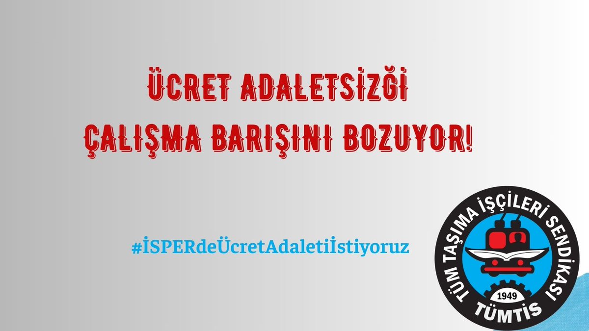 tumtis_sendika's tweet photo. İBB (@istanbulbld) İSPER (@isperas) çalışanlarının meslek hakları tanınmıyor. Başka kurumlardaki meslektaşları ile aynı koşullarda değil.

Ücret Adaletsizliği Çalışma Barışını Bozuyor
#İsperdeÜcretAdaletiİstiyoruz

@ekrem_imamoglu, @BanuSaraclar, @yoduman https://t.co/18QAhPTLTW