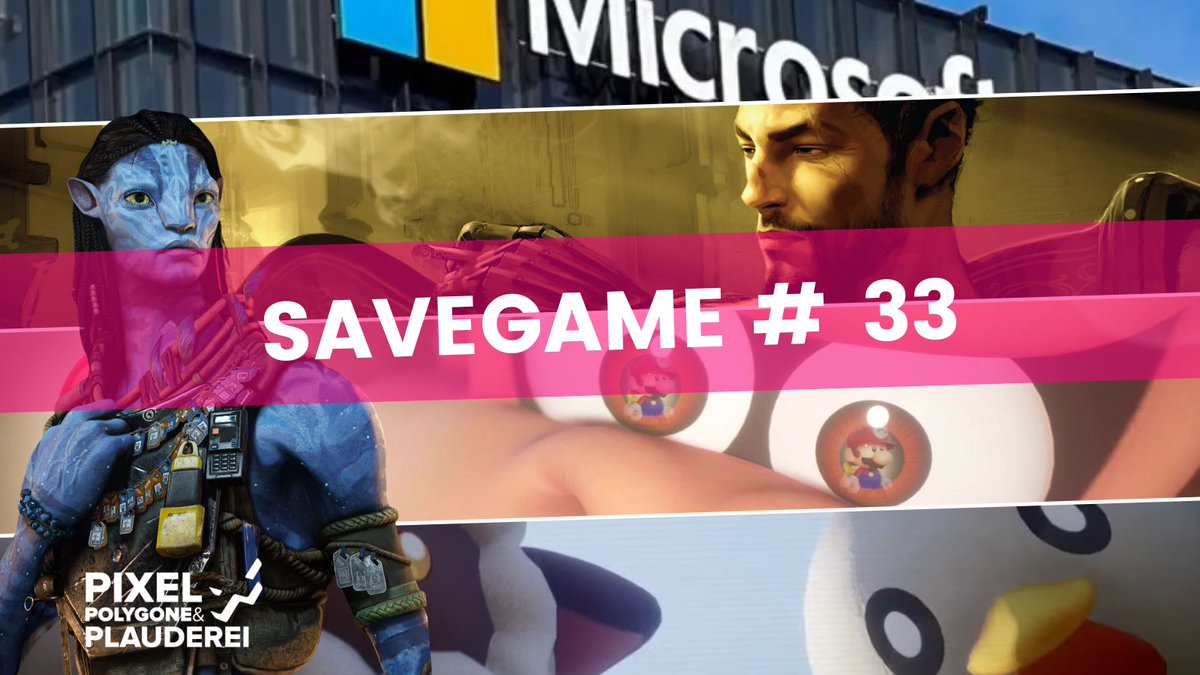 Hier ist dein monatlicher Speicherstand zum Hören - hier ist Ausgabe 33 von Savegame. Mit @DomiGenau sprechen wir über #Palworld, die Entlassungswellen in der Gamesbranche, Mario vs. Doneky Kong, MIG Switch und viel mehr ...
🎧 bit.ly/3UtqywF
🟢 spoti.fi/3HJ5f2g