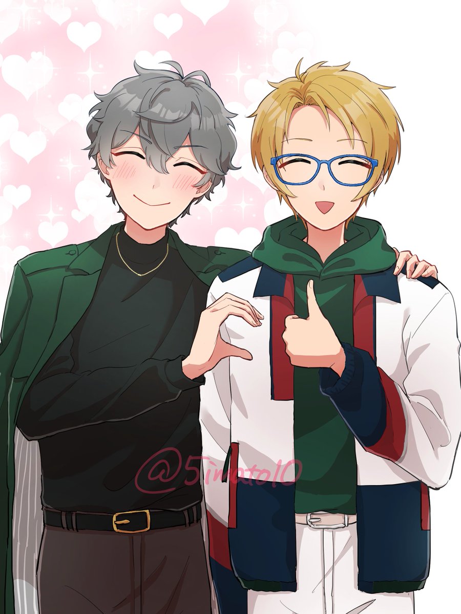 #ひらいて赤ブー 
あん🎵んぶる🌟ーズ！！ 
瀬🧣泉×遊🧣真
いずまこプチ『あいらぶゆうくん』
継続開催ぜひよろしくお願いいたします🩵💚