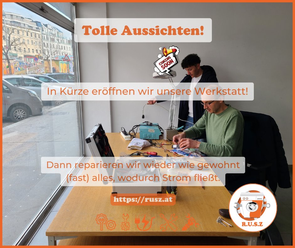 In Kürze eröffnen wir unsere neue Werkstatt!
Alle Infos dazu findet ihr auf unseren Social Media Kanälen.
Stay tuned!