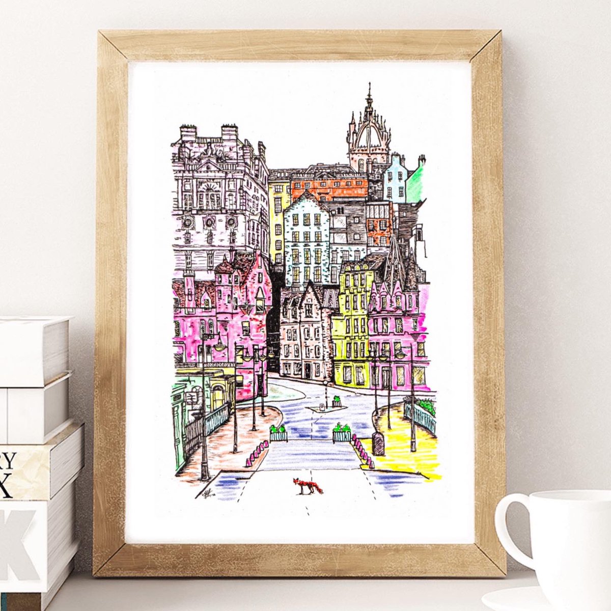 EdinburghFoxInk's tweet photo. #throwbackthursday this week goes back to my Waverley Bridge ink drawing. Available locally and on Etsy. Have a great Thursday! #waverleybridge #edinburgh #edinburghwaverley #localfox #edinburghfox #localartist https://t.co/XlYGubw1oq