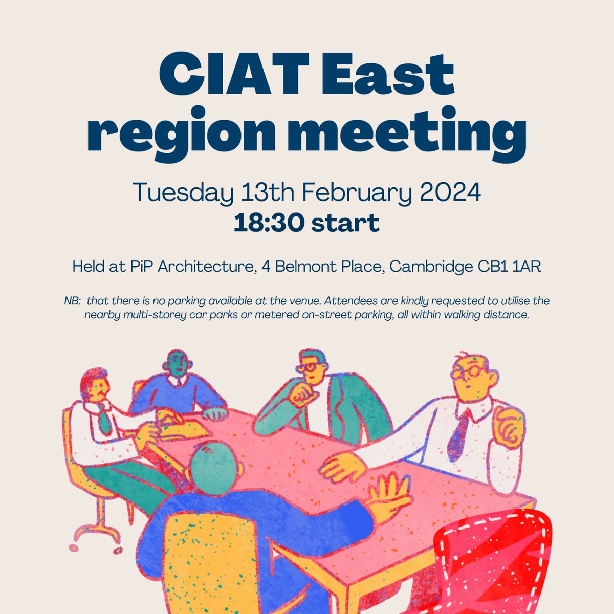 🎉 Exciting news! Our first regional meeting of the year is happening in Cambridge on 13th February. Join us to shape this year's events, connect with fellow ATs, and make your voice heard! Look forward to seeing you there #ATs #Networking #CambridgeEvent