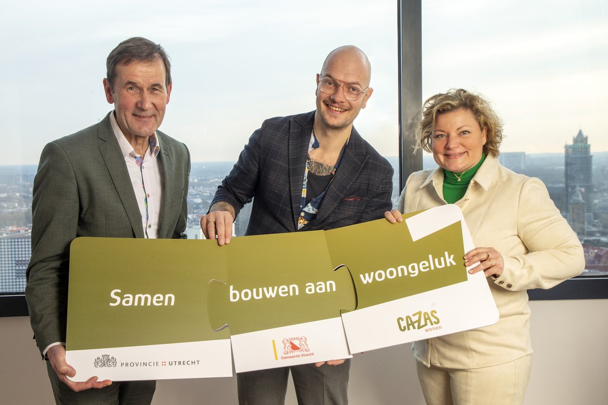 Samen met Cazas Wonen en <a href="/GemeenteUtrecht/">Gemeente Utrecht</a> heeft <a href="/RobvanMuilekom/">Rob van Muilekom</a> overeenstemming bereikt over de komst van 162 sociale huurwoningen in de Utrechtse wijk Wetering-Zuid. Deze flexwoningen zijn een mooie oplossing om woningnood snel te verlichten.