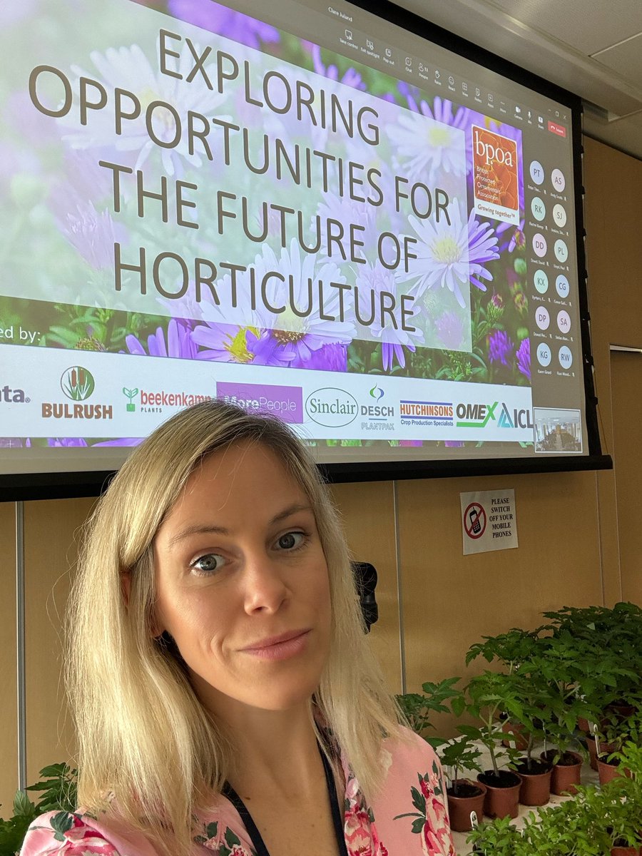An interesting day at the #BPOA conference discussing the ongoing challenges of growing in reduced and peat free media. The variable nutrient lock up continues to pose challenges to both professional and home horticulturalists. #biostimulants #growsmarter #peatfree