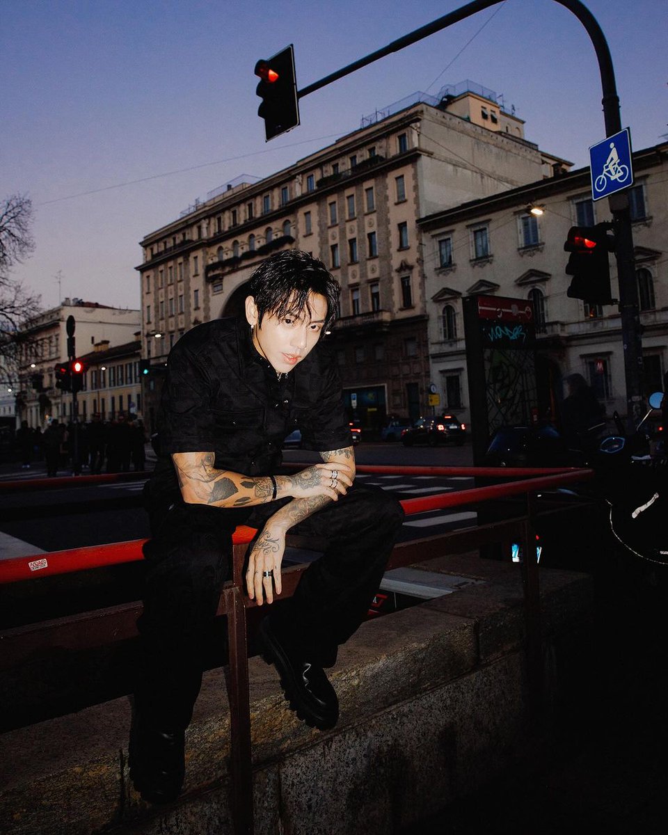cafewindows's tweet photo. dpr ian photographed in milan fashion week by jay lim https://t.co/zx7VA8uY2G