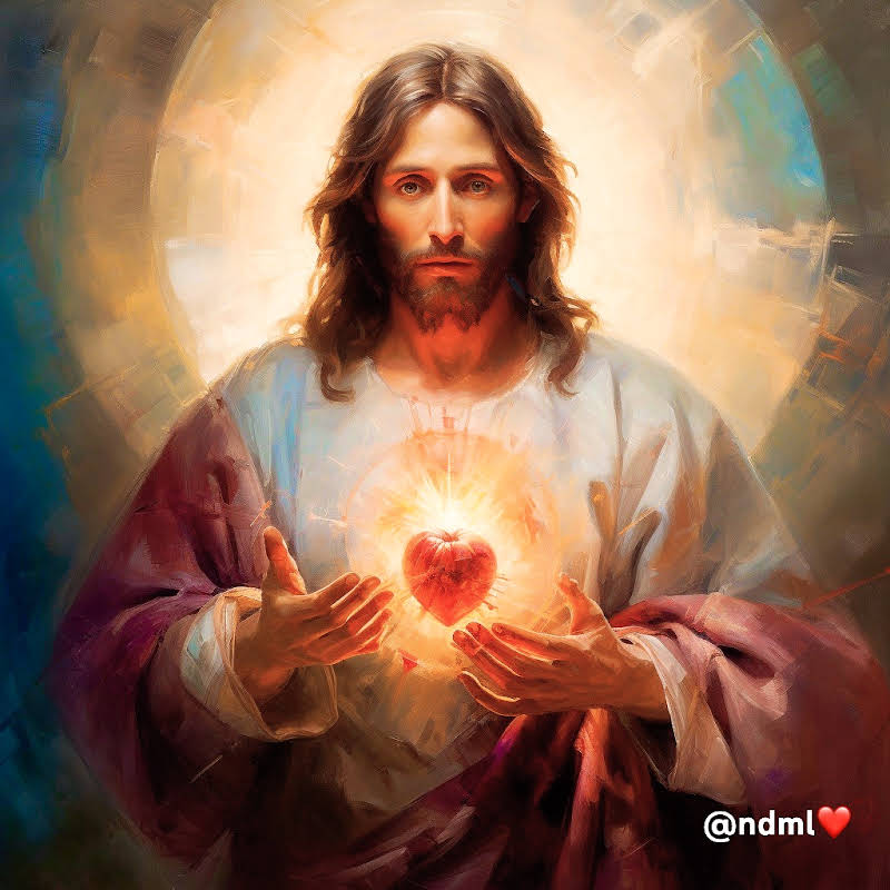 Mon Cœur brûle d’Amour pour toi ❤️ Accueille-Moi dans ta Vie… Moi Seul, ton Créateur, sais ce qui peut te combler 😌 |De la part de Jésus pour toi| 
Ne doute pas son Amour pour toi ! Il t’aime à la folie ! Pas moins…
Et aujourd’hui, Il mendie ton Amour et redit : «M’aimes-tu ?»