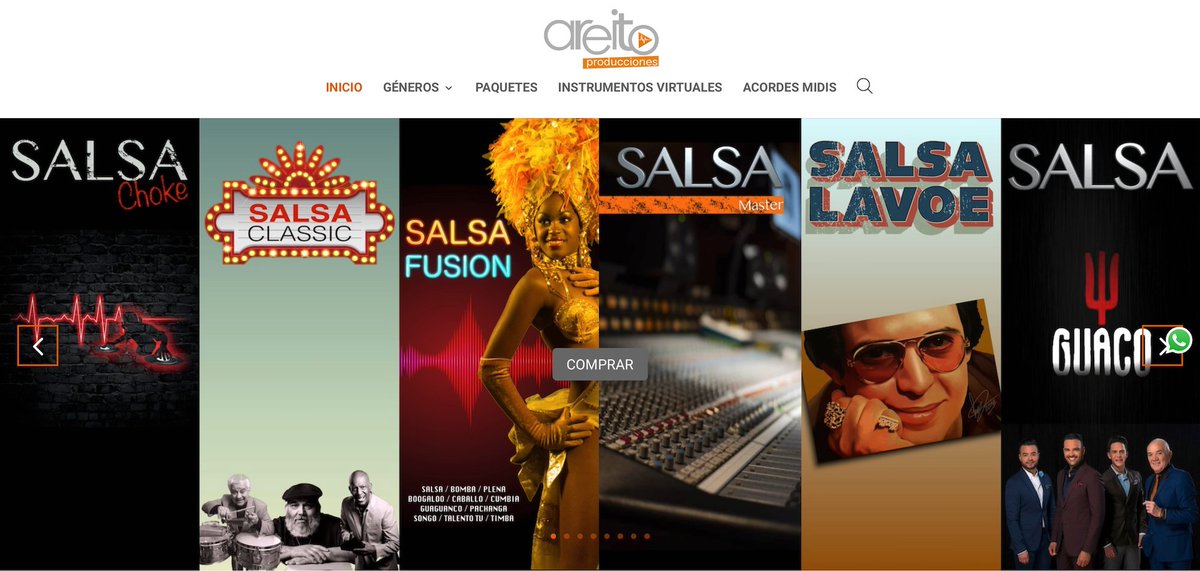 6 Librerías Samples y Loops de Salsa  en Multiformatos KONTAKT, WAV, REX2, STYLUS RMX 👉👉👉 areitoproducciones.com/librerias.../r… 🎹🎼🔥👍 
#libreriasdesalsa #salsacubana #salsaloops #libreriasdesalsa #areitoproducciones #areitostudio #productormusical #salsabeat #percusión #salsakontakt