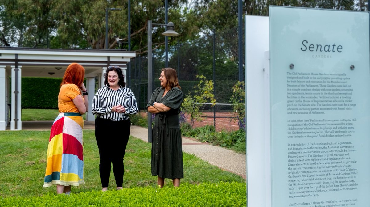 KristyMcBain's tweet photo. Senator #SusanRyan was a changemaker in Aus politics, paving the way for a better future for women!
Fantastic joining @In_The_Taratory & Susan’s daughter, #JustineButler at the #SenateRoseGardens, which will house a sculpture of Susan to celebrate her contributions!
#auspol https://t.co/yZE1xsdjnj