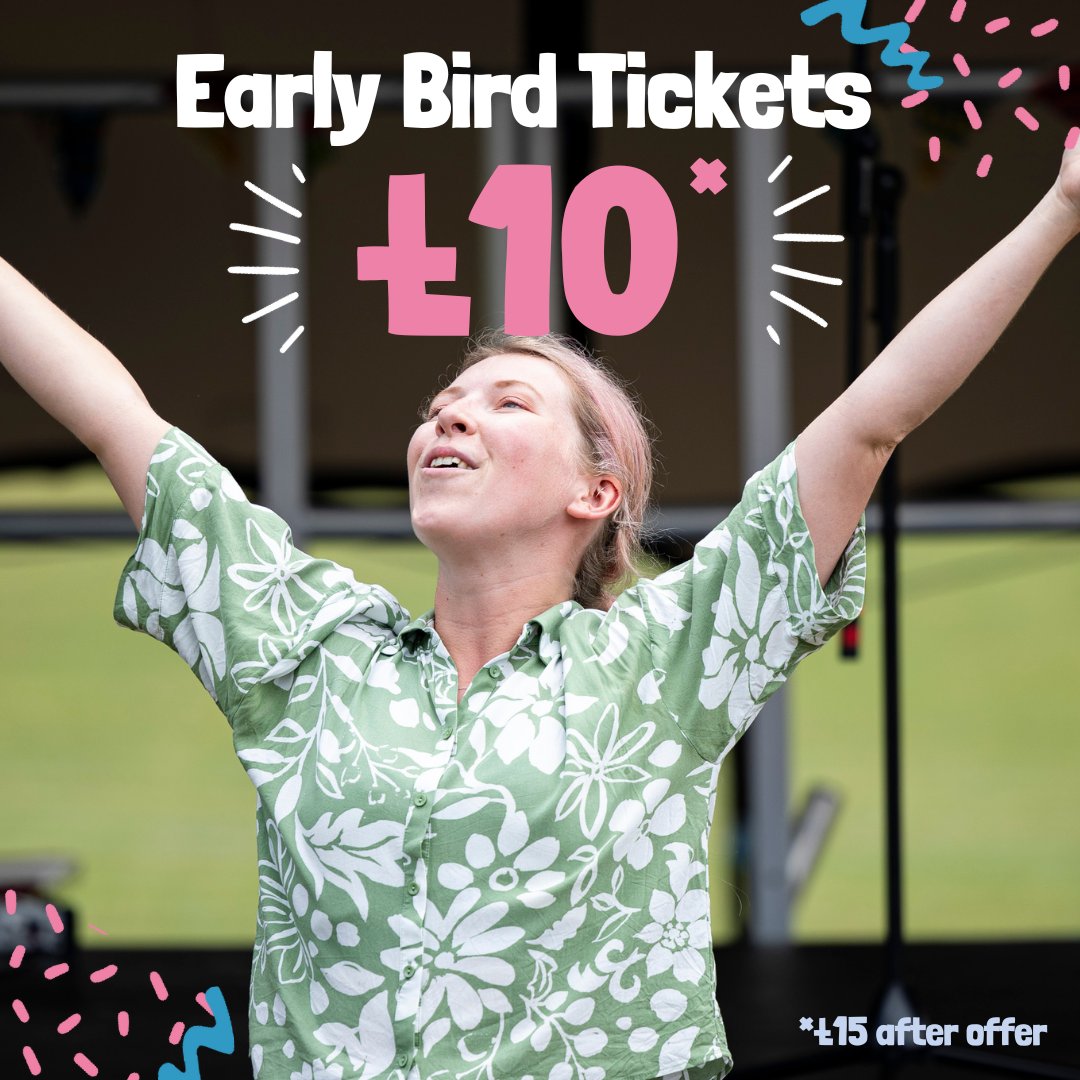 🌈Rhondda Arts Festival Early Bird Tickets are LIVE! 🌈Snag your spot for just £10! (£5 for 3-18s and under 3s free) 🔥 Get ready for an unforgettable experience filled with the arts in all its forms, and memories that'll last a lifetime! 🌍🪐 raft.cymru