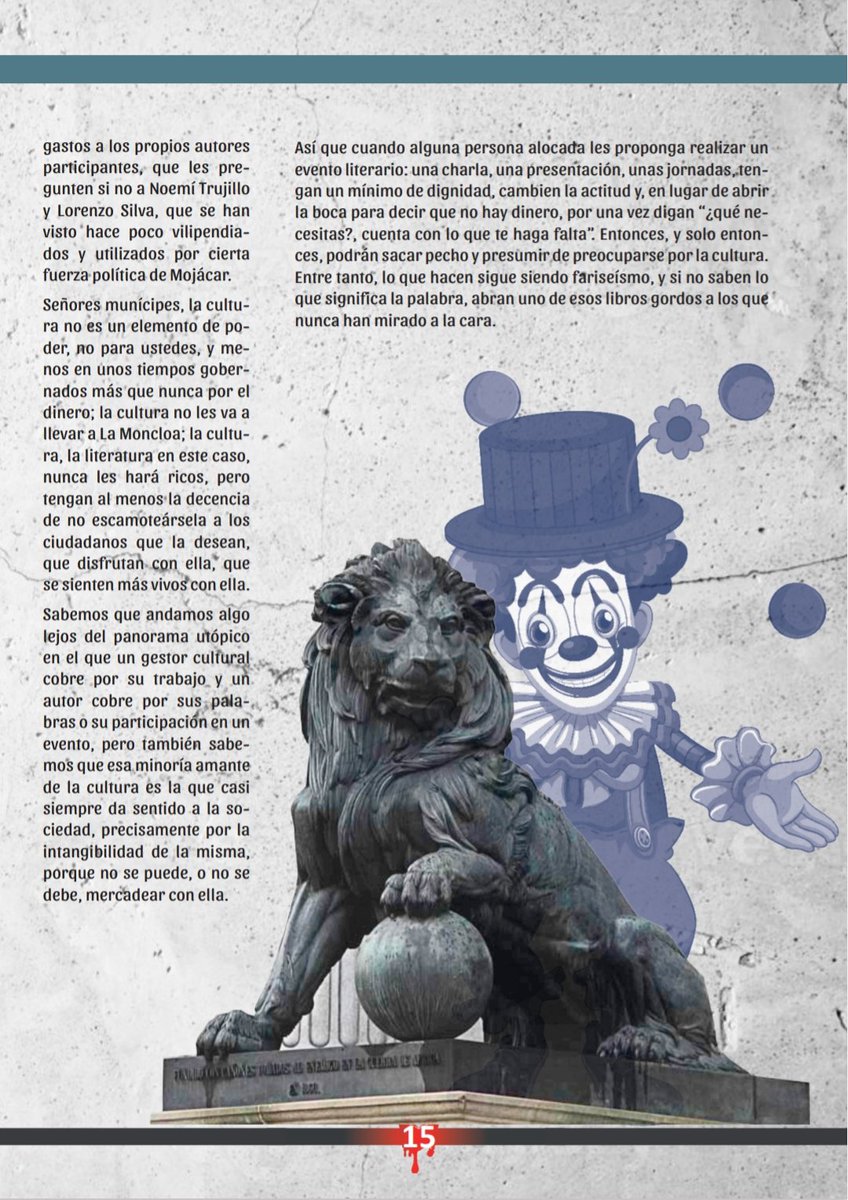 Cultura y políticos, una combinación imposible casi siempre. <a href="/cosechanegra/">cosecha negra ediciones</a>