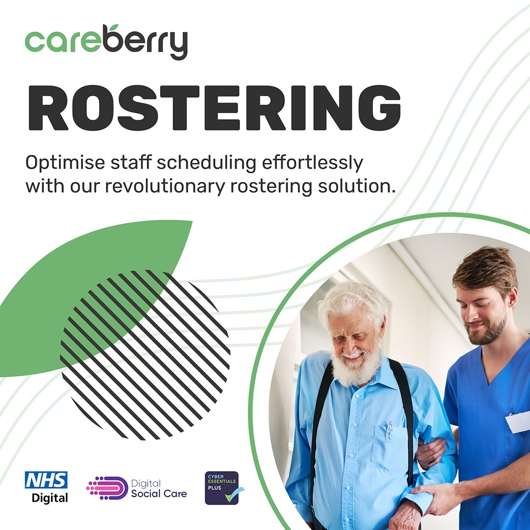 Rostering Redefined Discover the future of rostering with Careberry! 🔄 Request a free demo at careberry.com and see how we can transform your scheduling. 📅 Customisable Scheduling 🚀 Efficient Staff Management 💡 Innovative Technology #Rostering #CareberryDemo