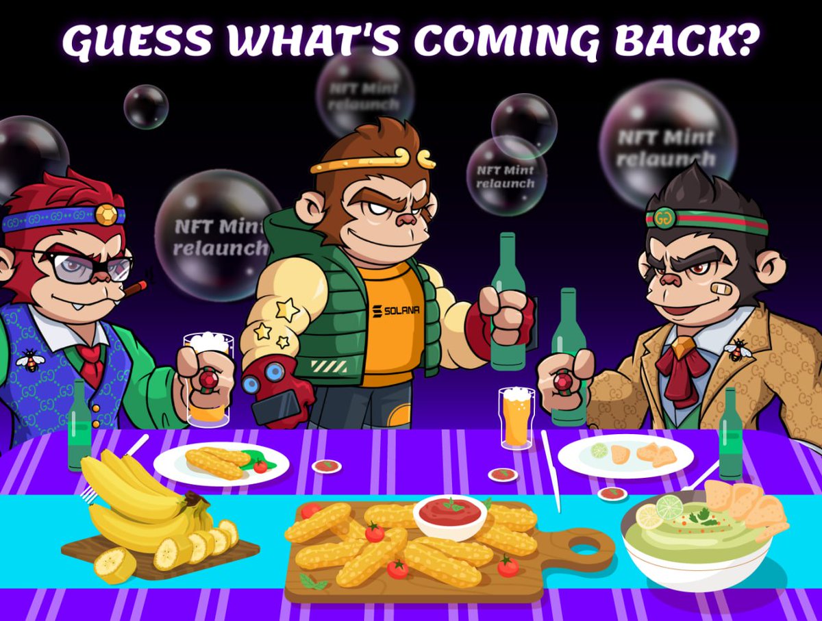 🎉 Guess what's making a comeback next week?
🎁Solana Wukong minting relaunch
😎Get ready to jump back into the action and mint your favorite Solana Wukong NFTs.
#SolanaWukong #mint #NFT #SolanaWukong