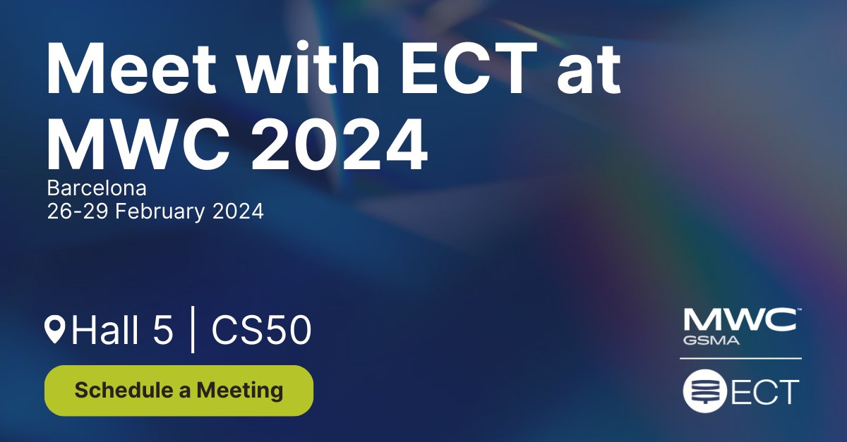 ECTTelecoms's tweet image. 🚀 We are proud to introduce our Telecoms Low-Code Application Platform, the natural evolution of ECT&apos;s SDP. Join us at MWC 2024 for insightful discussions on overcoming your telecom challenges.
ect-telecoms.com/meet-with-ect

#TelecomTechnology #LowCode #MWC2024 #Telecoms #5G