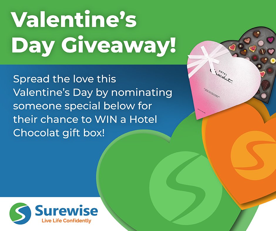 Share the LOVE this Valentine’s Day by nominating someone special to win a Hotel Chocolat gift box!
All you need to do is: 💙 LIKE 💚 TAG your nomination🧡 SHARE 💛 FOLLOW!
T&amp;C's apply. The winner will be announced on the 14th of February.