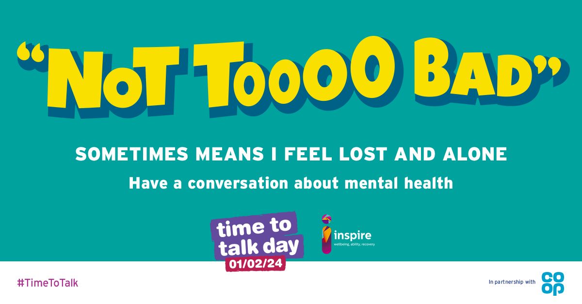 Today is #TimeToTalkDay, let's break the silence around mental health &amp; start conversations that can make a difference.  Together, we can create a world where mental health is treated with the same importance as physical health. 💬💙 #TimeToTalk #EndTheStigma #MentalHealthMatters