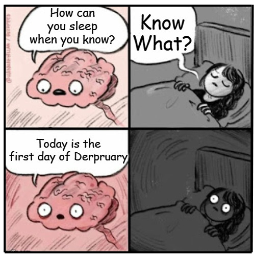 DerpDEXcom's tweet photo. 🌞 GM, #derpfam! 

Today marks the beginning of #Derpruary, 
and our team has some exciting news in the works. Stay tuned for the big reveal! 

#derpingtothemoon #memecoins $DERP #derpfam #Derpruary https://t.co/Z2JtlqcvBa