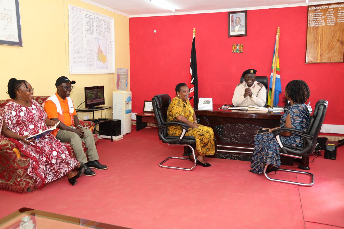 WorldVisionKE's tweet photo. ✨ Our team, led by National Director Gilbert Kamanga, was pleased to be part of a breakfast meeting with PS, State Department for Gender and Affirmative Action @PSAnneWangombe, Chairperson of the @AFGMBoard Ipato Surum, &amp; CEO, Anti FGM Board Bernadette Loloju in Samburu County. https://t.co/Nm442fkHJn