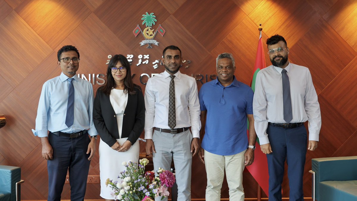 MoTmv's tweet photo. Productive meeting today with MATATO Team and Newly appointed CEO Aminath Suzan. Exciting discussions on enhancing tourism strategies for a brighter future https://t.co/vONPmILfok