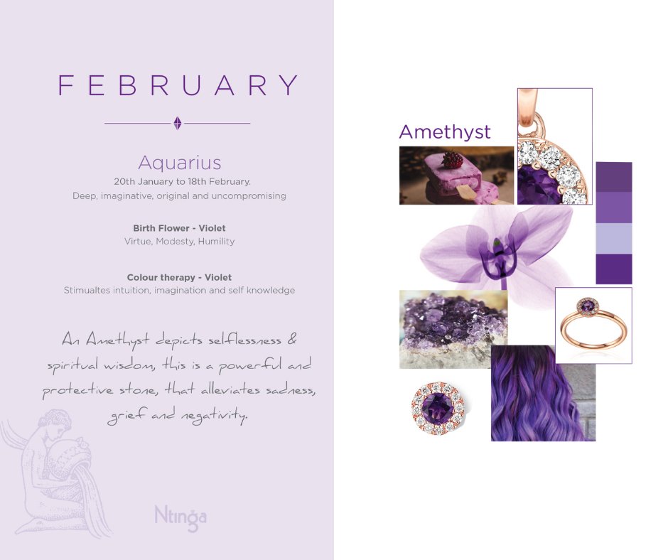 The #birthstone for #February is the awesome Amethyst!

Take a look at the beautiful selection of #amethyst #pendants, #bracelets, #earrings and #rings we have available online and in store: loom.ly/6X9ms4g #jewellery
