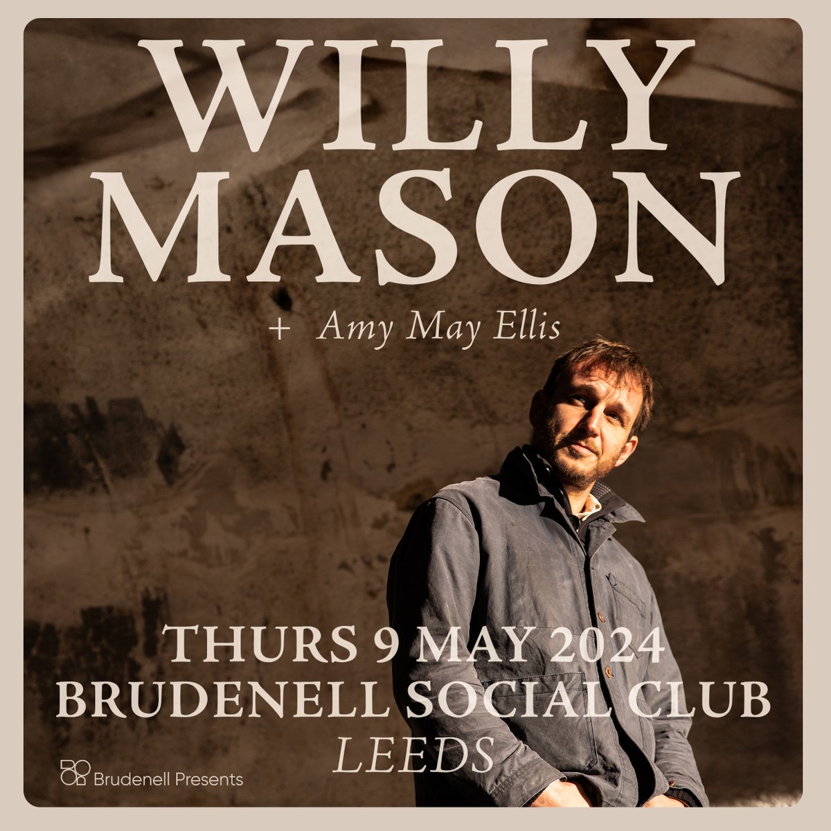 Brudenell Presents (@brudpresents) on Twitter photo Raised in the North York Moors, the incredible <a href="/amymayellisAME/">AMY MAY ELLIS</a> will be supporting <a href="/Wwilly_masonN/">WILLY MAS0N</a> here on 9th May! 🌿
Go on, have a listen - what a show this will be. Grab a ticket below!👇
➡️ bit.ly/WillyMason-LDS Raised in the North York Moors, the incredible <a href="/amymayellisAME/">AMY MAY ELLIS</a> will be supporting <a href="/Wwilly_masonN/">WILLY MAS0N</a> here on 9th May! 🌿
Go on, have a listen - what a show this will be. Grab a ticket below!👇
➡️ bit.ly/WillyMason-LDS