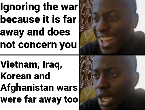 Red_Alert_InfoN's tweet photo. #Western #society usually ignores wars, until it threatens their #security. Usually, wars can be solved with economic #sanctions, #diplomacy, and supporting oppressed #states. It is much better to prevent a possible conflict than to #mobilize your #army personnel for a #conflict. https://t.co/PJJtXHDd2g