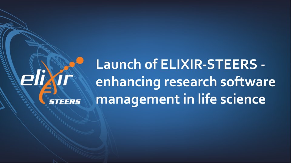 📣 We’re pleased to announce the launch of a new EU-funded project - #ELIXIR_STEERS - 🙌 a collaboration between all #ELIXIRNodes to enhance large-scale, cross-border #federated analysis in the life sciences throughout the European Research Area. ➡️ loom.ly/IRfSInw