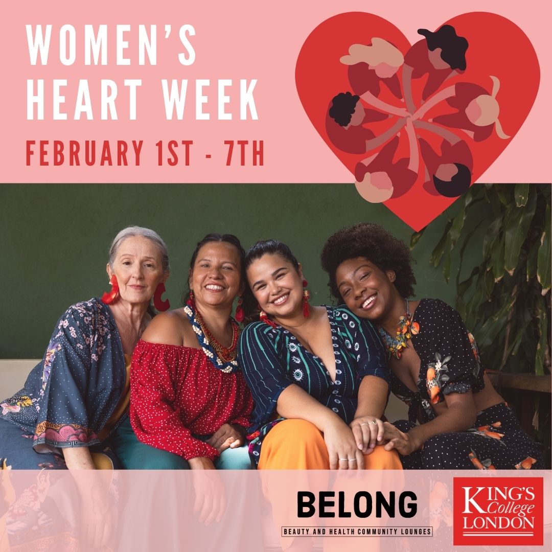 It's Women's Heart Week from February 1-7th! 

Let's join forces with the Women's Heart Foundation to spread awareness, educate, and empower women about heart disease. 

For more information: bhf.org.uk/informationsup… 

#WomensHeartWeek #HeartHealthAwareness