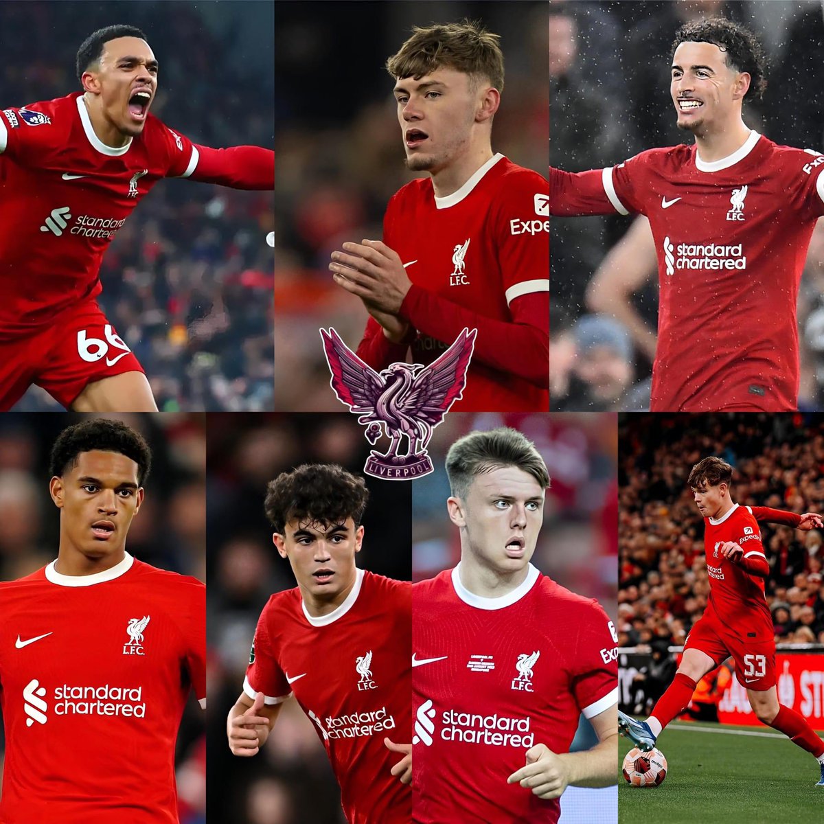 All made in the Liverpool academy 💫 

Do we have the most underrated academy in the world right now?

#liverpool #YNWA #YNWAFOREVER #LiverpoolFC #EPL #LFC #anfield #liverpoolnews #liverpoolfcfans