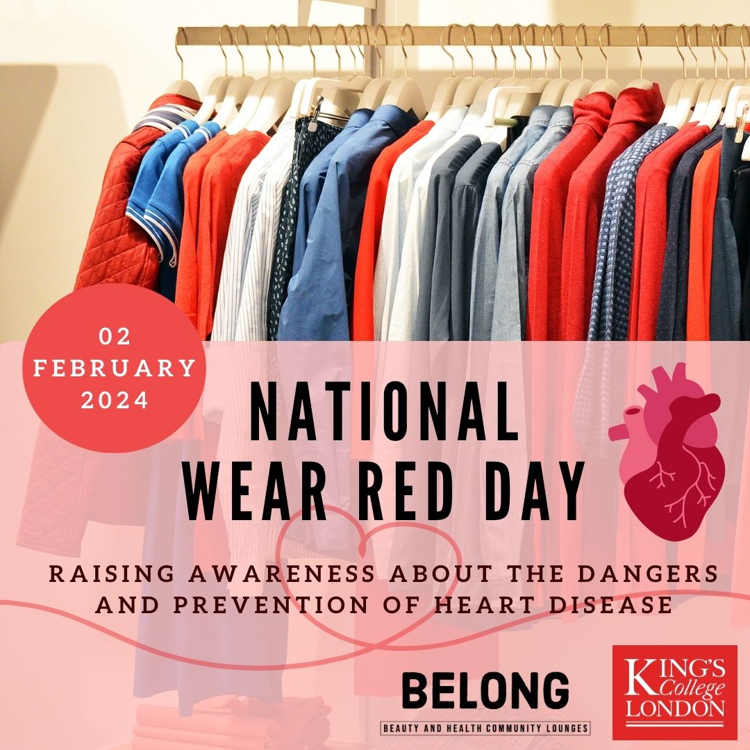 Go Red for Heart Month 2024. National Wear Red Day to bring greater attention to heart disease as a leading cause of death. 

For more information and how to support: bhf.org.uk/how-you-can-he… 

#WearRedDay #HeartMonth