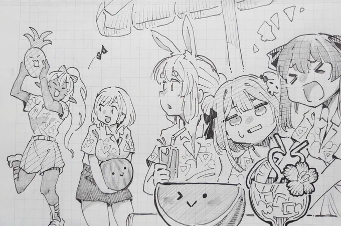 かわいい女の子を描きました。
#しらぬえ
#ノエラート
#ぺこらーと
#絵クロマンサー
#マリンのお宝 