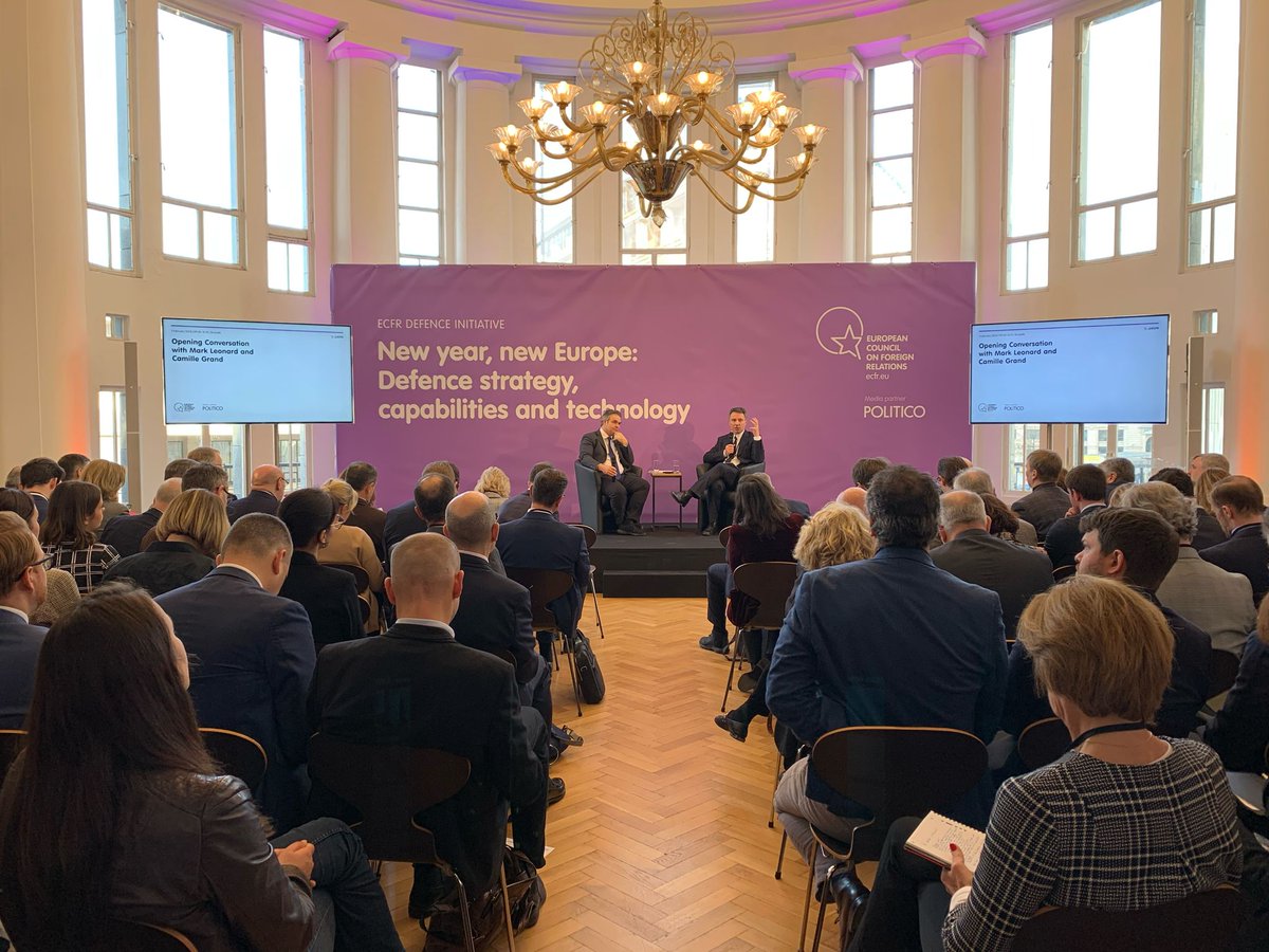 New year, new Europe: Today, ECFR launches its new defence initiative in Brussels. It enables political leaders in Europe to meet the security challenges of tomorrow by focusing on strategy, capabilities and cooperation. #ECFRDefence