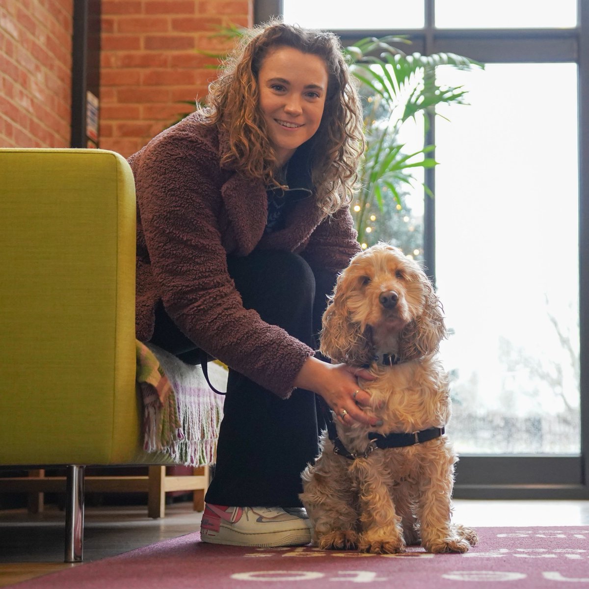 HearingDogs's tweet photo. The 28 Challenge starts today and Great British Bake Off semi-finalist Tasha Stones is taking part! 🍰😃

Tasha, who was the first deaf contestant to ever appear in the famous Bake Off tent, has set herself the challenge of 28 bakes, with potentially a 29th as it's a leap year. https://t.co/CTjTByymZA
