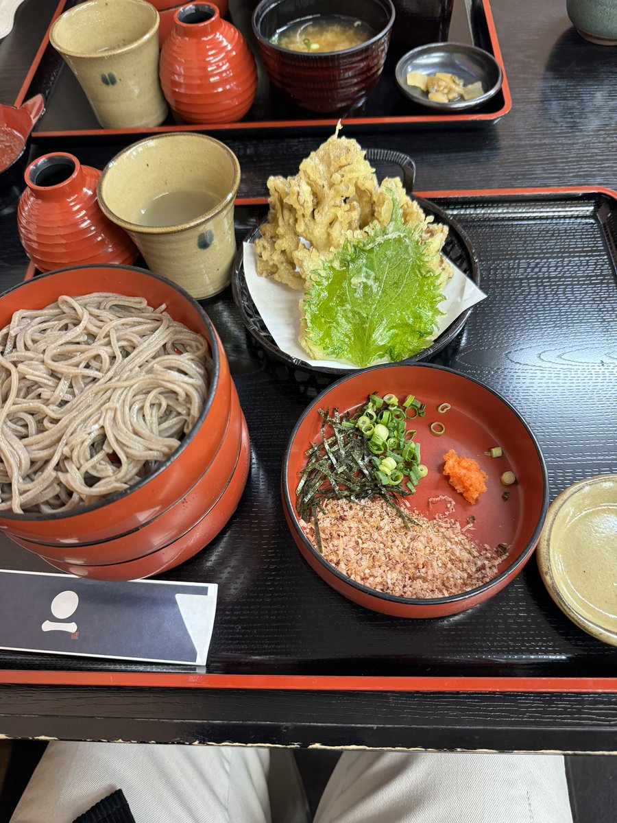 spirited_type's tweet photo. 出雲で蕎麦食べてきた
大社近くはいつもあまり期待しないけど
ここは美味しかった♪ https://t.co/oCT34wcrcd