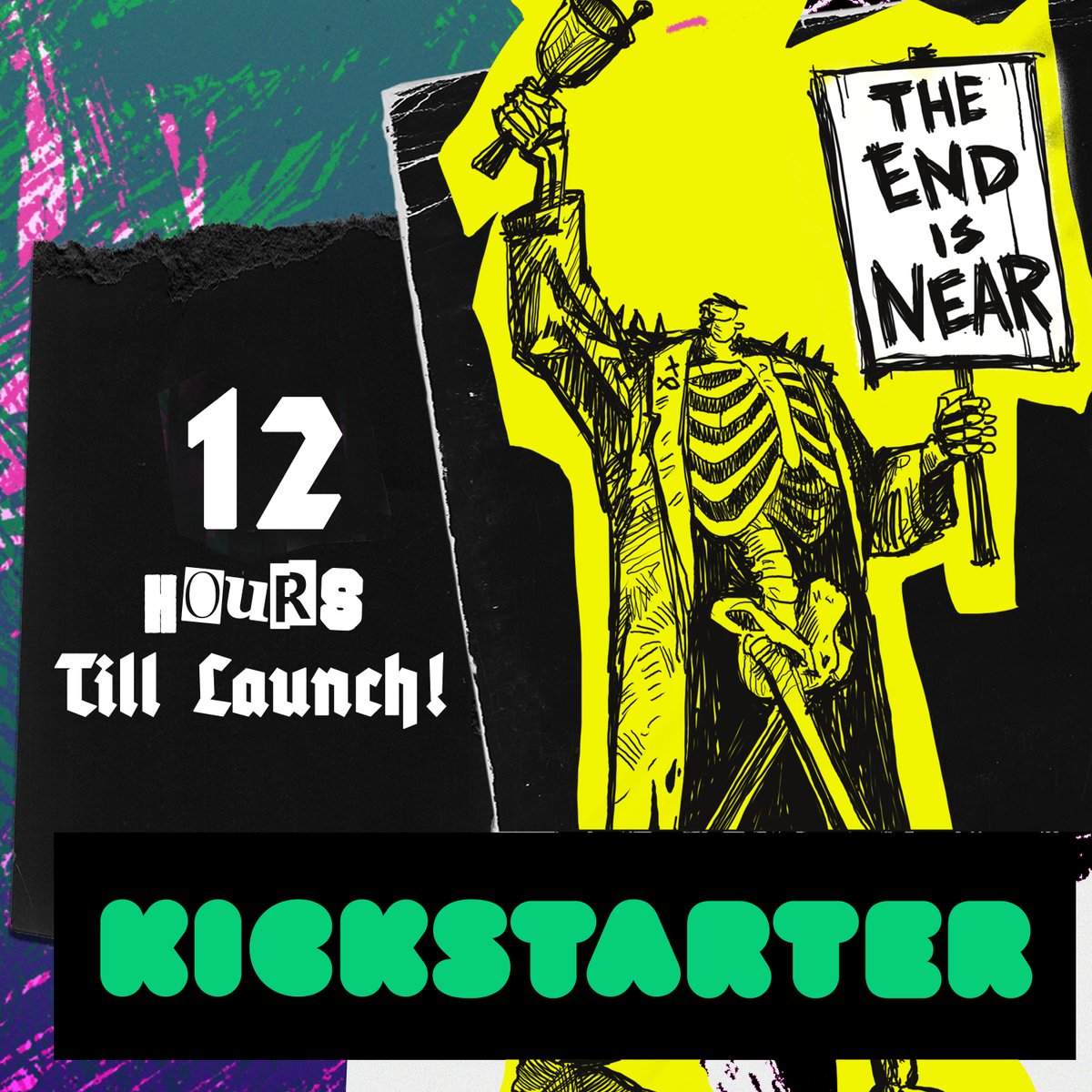 🤘 It is happening! 12 HOURS!
🤘Prepare for MAYHEM!
🤘If you haven't subscribed yet, it is time TROOPER!

#zinequest