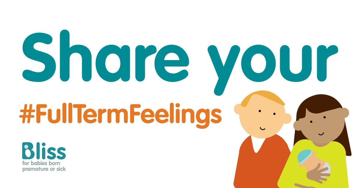 Blisscharity's tweet photo. Today marks the beginning of #FullTerm Awareness Month, where we will be highlighting the experiences of babies born at full term but sick. Join with us this February and help show others that they’re not alone by sharing your story using #FullTermFeelings https://t.co/8PctW7t7Hw