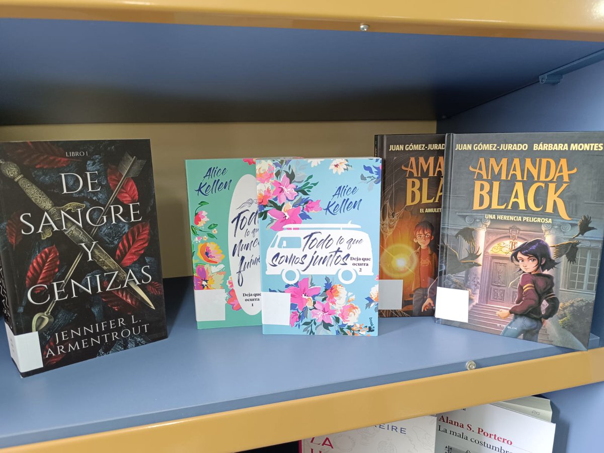 BPalmeral's tweet photo. 📌 ¡Nuevos libros de Eloy Moreno, sagas y otras novedades juveniles ya disponibles en la biblioteca! @BECREA_Almeria
@LibroAbierto_BE
@ComunicApro_
@PLC_Andalucia
@EducaAnd
@eduKalmeria
@ElPalmeralVera https://t.co/6SnycYVjpA