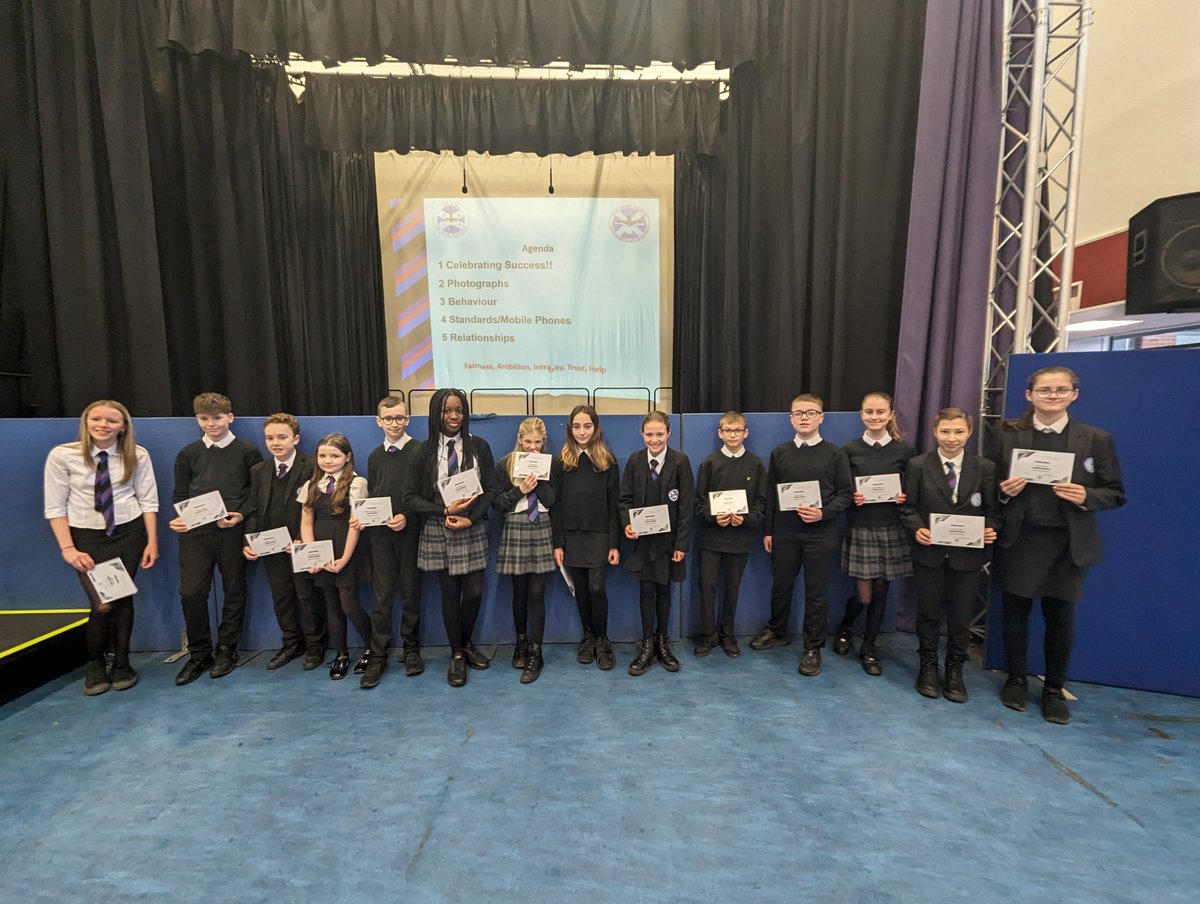 Well done to January's S1 winners of the Digital Excellence Award for Computing Science. This month pupils were selected for their hard work and dedication in class! Well done everyone! #digitalExcellence #digitalStars