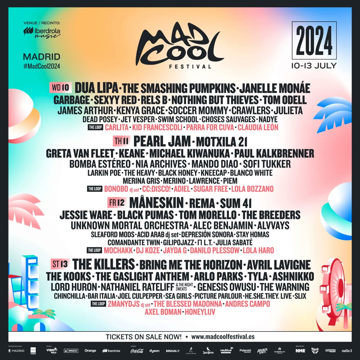 SlixUk's tweet photo. MADRID WE’RE COMING FOR YOU 🇪🇸

IMMENSELY excited to be heading to Madrid in July for @madcoolfestival ✈️ ☀️ 

Huge thanks to @the_spanishwave @widedays @madcoolfestival&amp; Cesar for this amazing opportunity! 🙌

Til then, we will see you all at ST LUKE’S ON FRIDAY 1ST MARCH ⛪️ https://t.co/JseKcHeavH