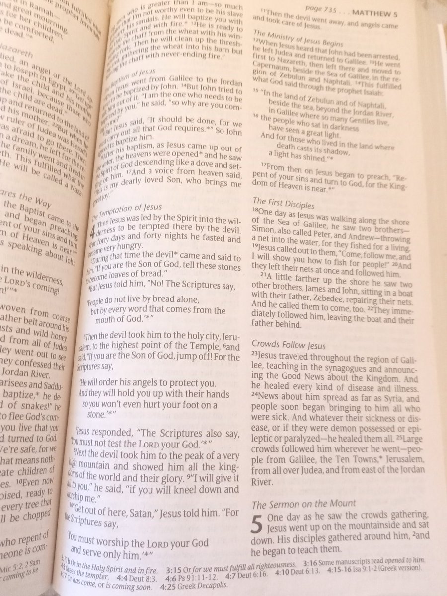 #Pic is from my NewLiving Translation #Holy Bible: Matthew:4:7: 'Jesus responded, 'The Scriptures also say, 'You must not test the LORD your God.''' If I'm a test of #God #test is v evil &must b stopped #NOW as its ruined #world &my #life. #bible #nltbible #MATTHEW #julia #fraud