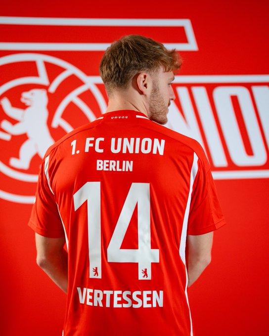 Yorbe im Union-Trikot mit der Nummer 14 