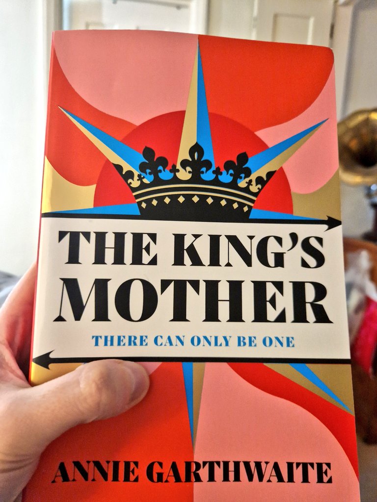 Very excited to be embarking on the second historical novel from @anniegarthwaite - whose research and deft prose bring these tumultuous times back to life with such urgency, it feels like time travel. Exquisite writing. #TheKingsMother