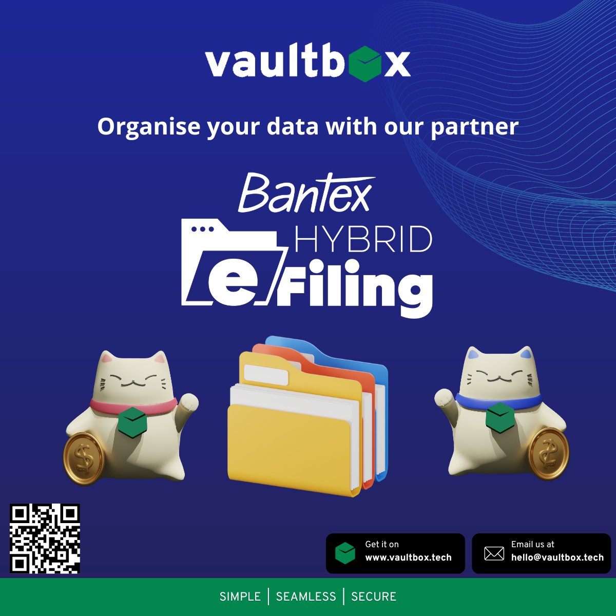 vaultbox_tech's tweet photo. Check out Bantex Hybrid e-Filing for a modern filing solution: https://t.co/x5koELl4L3

Also, remember to check us out too at https://t.co/AuKe5k5e7F

#digitalvault #LegacyManagement #personalfinance #assetmanagement #legacyplanning #financialplanning #vaultbox #bantexapp https://t.co/6nFVbNeP0x