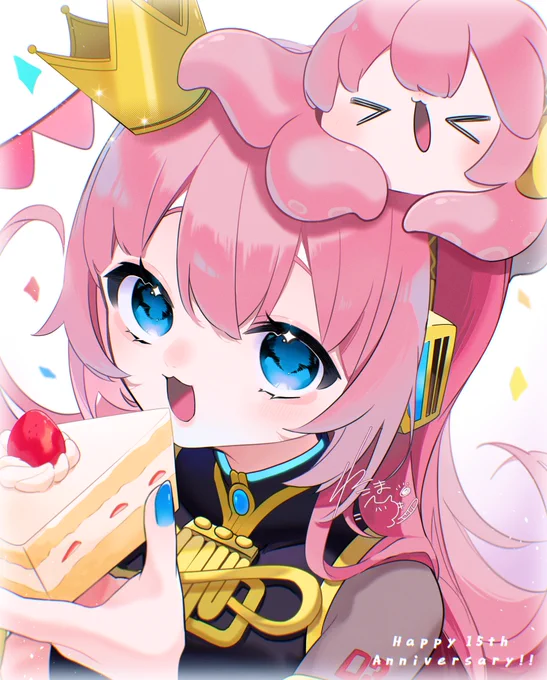 大遅刻しちゃったけどルカさん15周年おめでとう!!#巡音ルカ #巡音ルカ15周年 #巡音ルカ誕生祭2024 