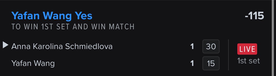 SosaSauced's tweet photo. 246th Ever Twitter Free Pick ⭐️
We are currently 103-119 on Twitter Free Picks ⭐️ +29.12u💰
This play is in:🎾
Attached🖇️
Play at 1.5u
#AustralianOpen2024
#GamblingTwiiter #GamblingCommunity #fanduel #tennis #ufc #mma #durden #NY #24hours #wife #win https://t.co/HxrgwA3YvS