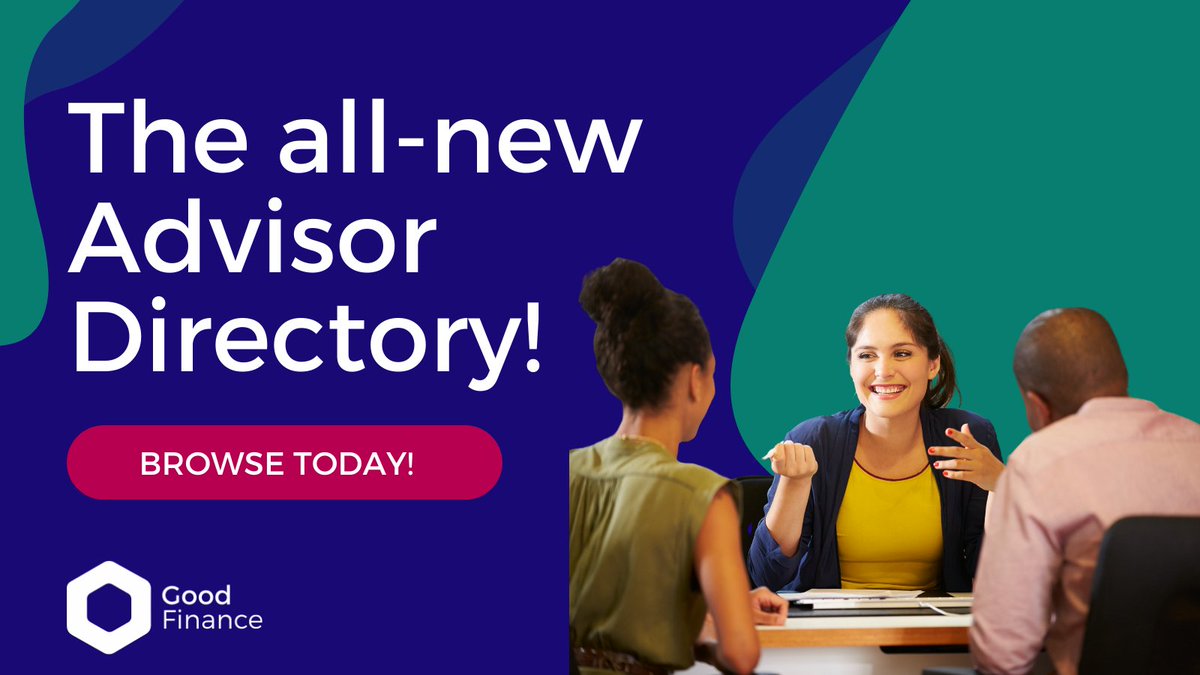 Introducing the ALL-NEW Advisor Directory from @GoodFinanceUK! Browse today and filter your search by location, organisation type and services provided to find an advisor that can help you to reach your goals for 2024 and beyond. Start your search via 👉 goodfinance.org.uk/advisors