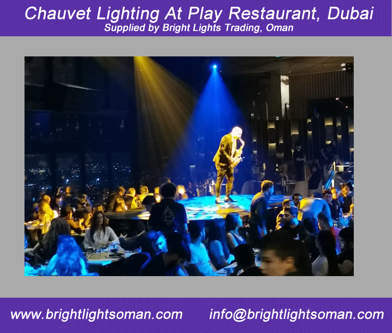 #playrestaurantdubai #chauvetlighting 
Bright Lights supplied Chauvet lighting to Play Restaurant Dubai
brightlightsoman.com/products.htm
 #chauvetpro #chauvetdj  #playrestaurants #playrestaurante #brightlightsoman