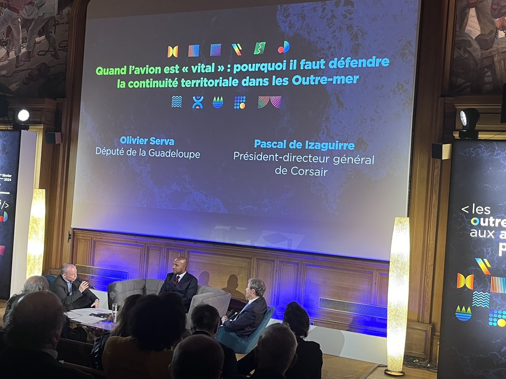 À cette journée « Les #Outre-mer aux avant-postes » à la Maison de l’#ocean à Paris. Élus, scientifiques &amp; chefs d'entreprise discutent de la gestion et de la raréfaction de l'eau, de la protection des #littoraux, des enjeux #économiques &amp; de la préservation de la #biodiversité.