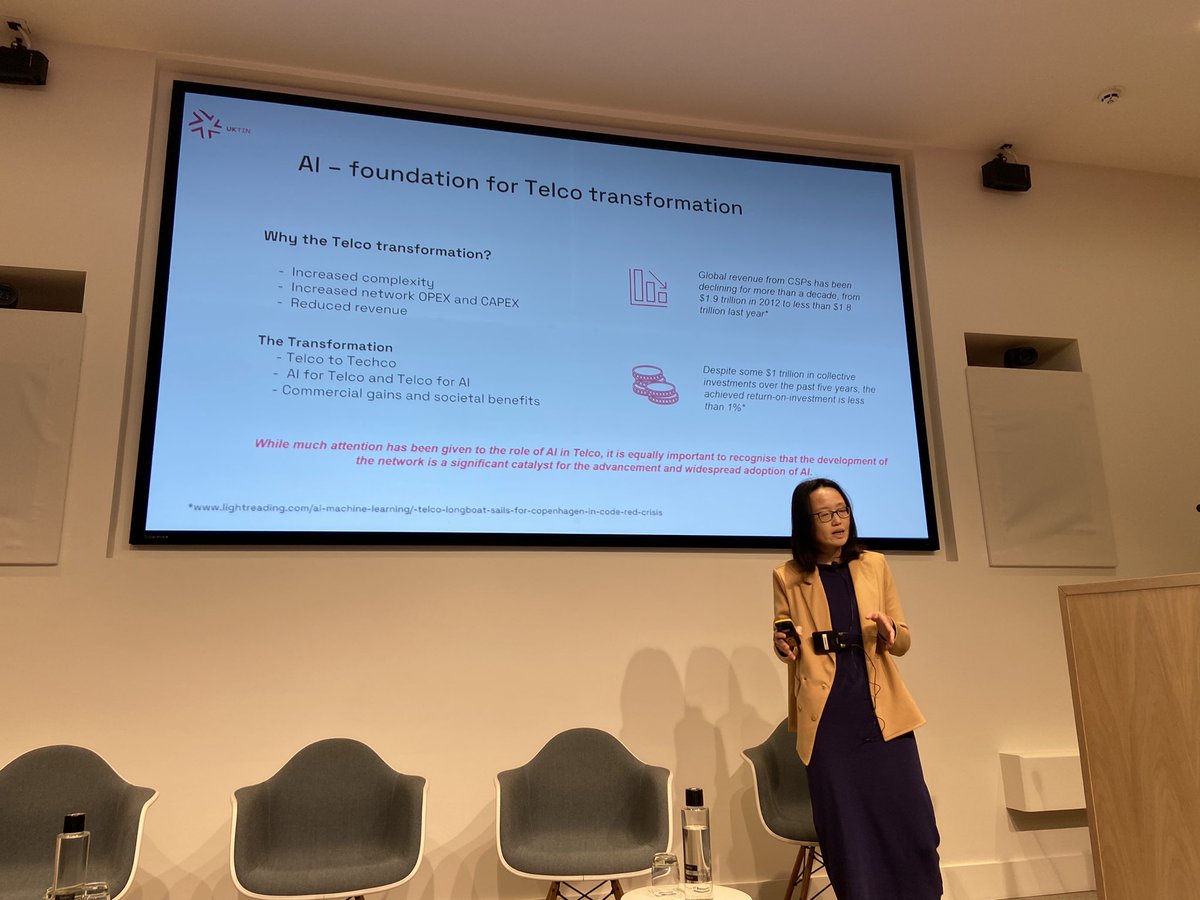 <a href="/YueWUK/">Yue Wang</a> <a href="/samsungresearch/">Samsung Research</a> on why #AI is the foundation for #telco #transformation