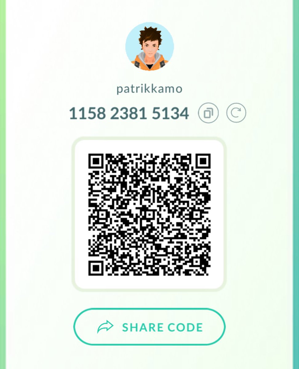 ‼️‼️‼️

Looking for 50 new DAILY openers in #PokemonGO 

🎁 I send every day -> just open
❌ I do not 🥚 = open anytime!
⚠️ No delays!
✅ Bf in <95 days

115823815134

#PokemonGOfriend 
#PokemonGoFriendCodes #PokemonGOApp 
#PokemonGOfriends
#pokemongocode